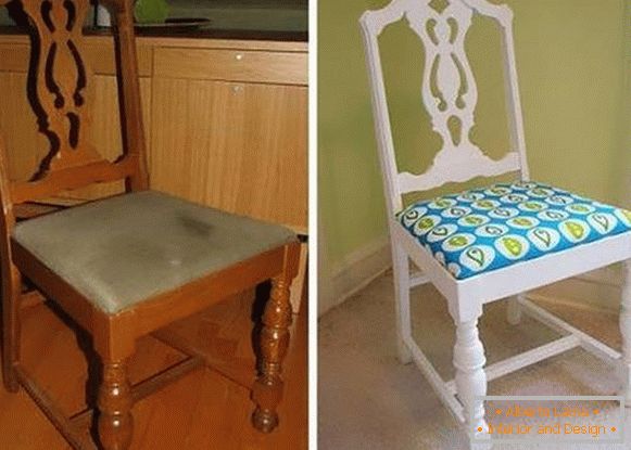 Obnova sovietskeho nábytku - stoličky - vlastnými rukami