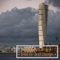Самый необычный небоскреб Európy: HSB Otáčanie trupu