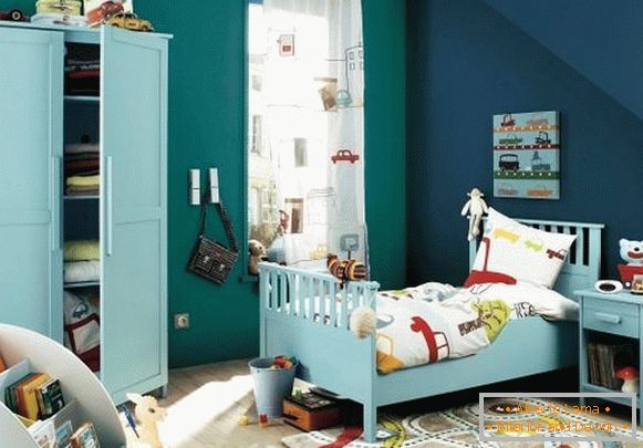 detská izba záclony pre chlapcov design fotografie, foto 9