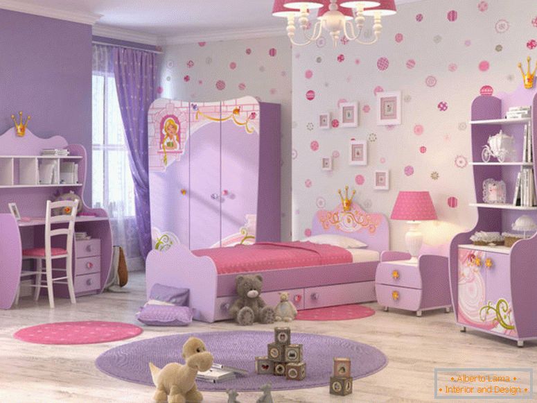 možnosti-výzdoba-detská izba v lila-farba1