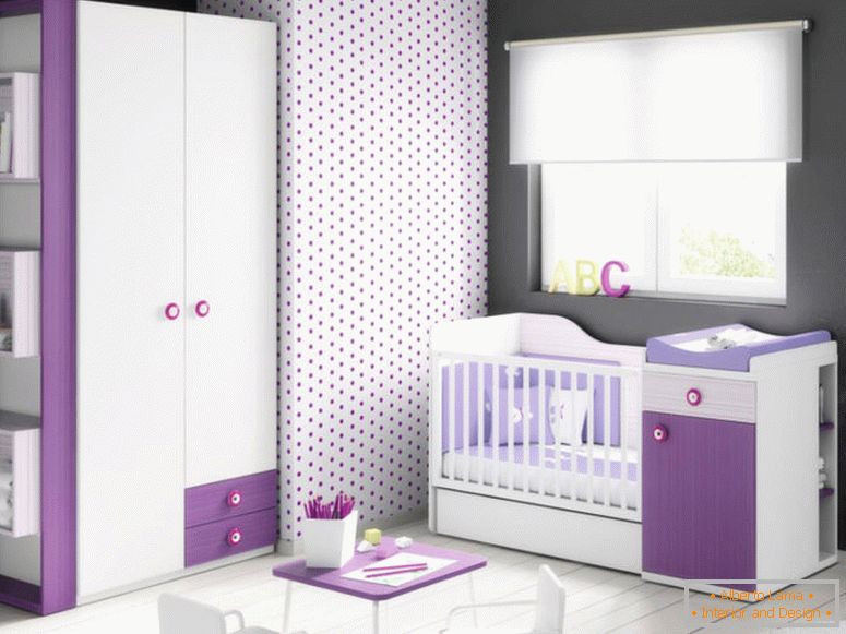 možnosti-výzdoba-detská izba v lila-farba2