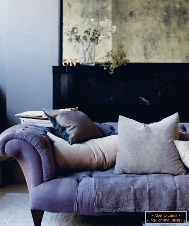 Lilac sofa