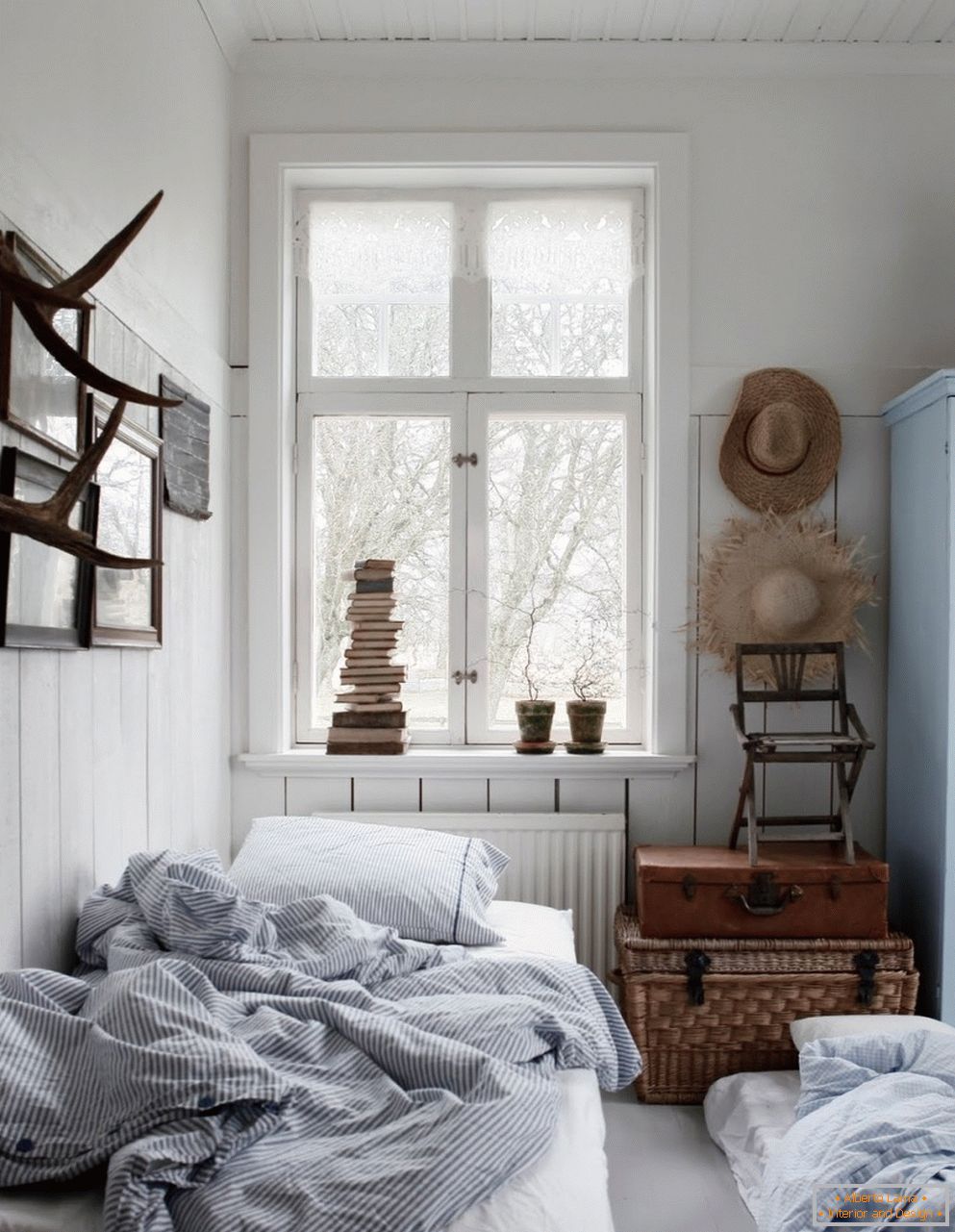 Škandinávsky štýl v interiéri spálne, jeho vlastnosti a vlastnosti