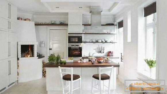 foto modernej kuchyne v súkromnom dome, foto 79
