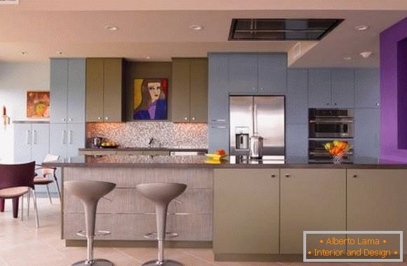Módne interiérové ​​prvky 2016 v dizajne kuchyne