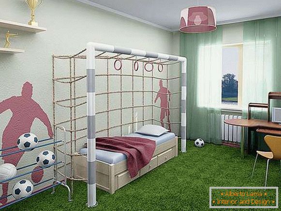 interiér detskej izby pre chlapca vo veku 5 rokov, foto 10
