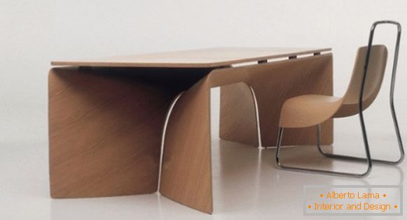Písací stôl z preglejky, foto 54