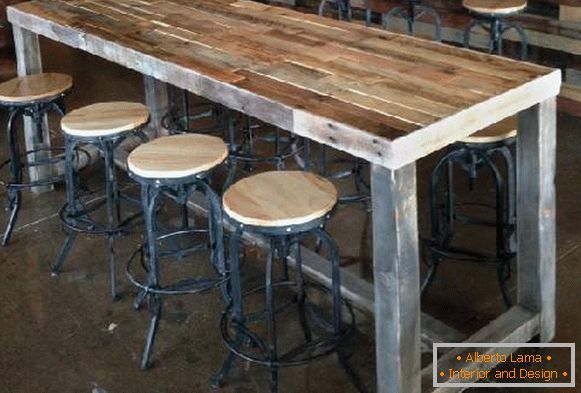 barové podkrovné stoly, foto 56