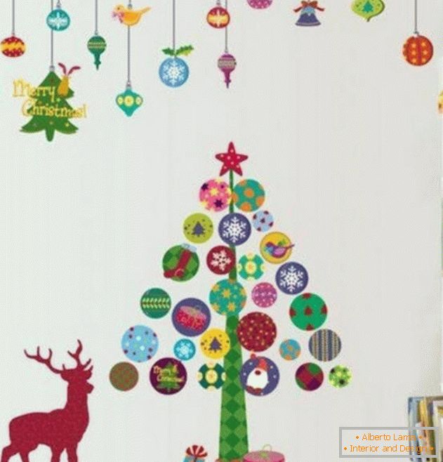 Dekorácia detskej izby pre nový rok, foto 36