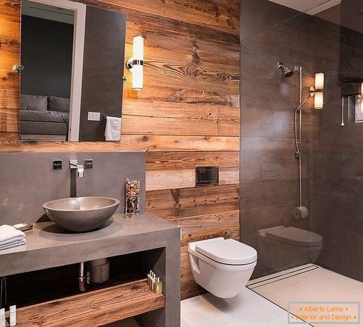 Kombinovaná kúpeľňa so sprchovacím kútom