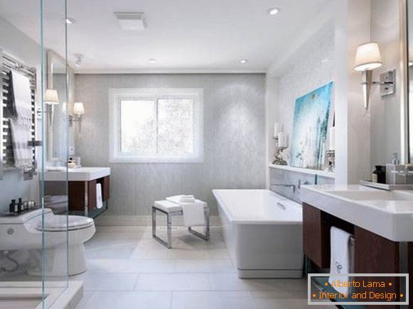 krásny dizajn kúpeľní v súkromných domoch, foto 6