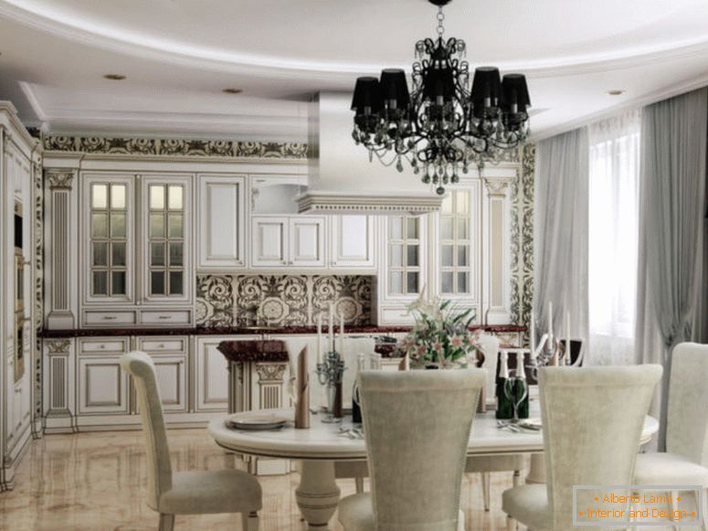 Interiérový dizajn, kuchyňa, jedáleň-in-klasický-stile61