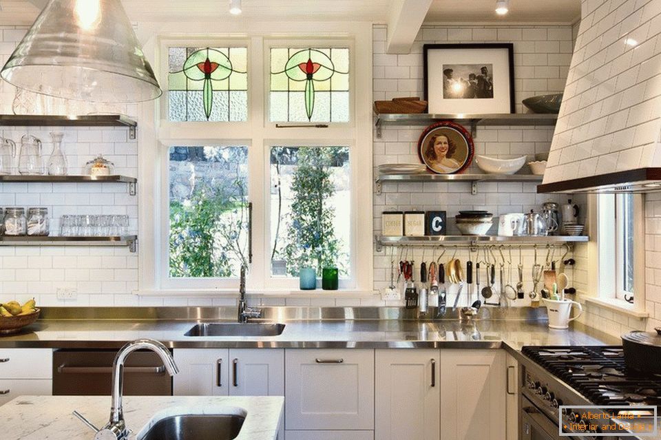 Dekorácie okien в кухне