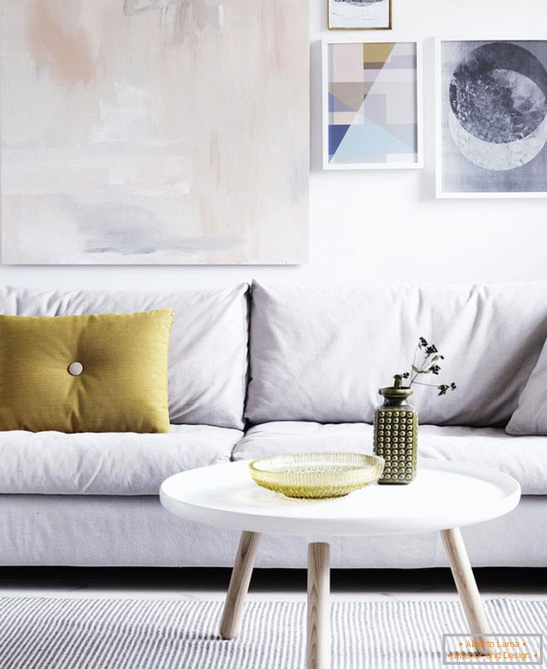 Malebné-moderný obývacia izba design-s-masívnou-umelecké-obraz-i-pohodlnom-bielo-sedačka-i-malú-bielo-zaoblené-coffee-tabuľky-kombinovaným dub-foot-for-škandinávskeho dizajnu blogy-škandinávsky dizajn-blog