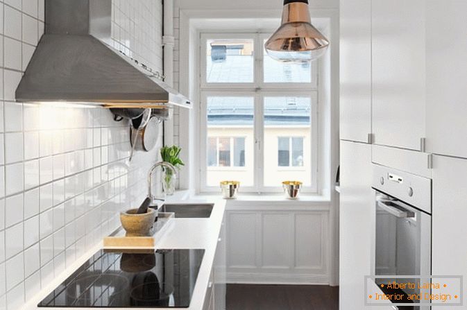 Kuchynský apartmán-štúdio v škandinávskom štýle