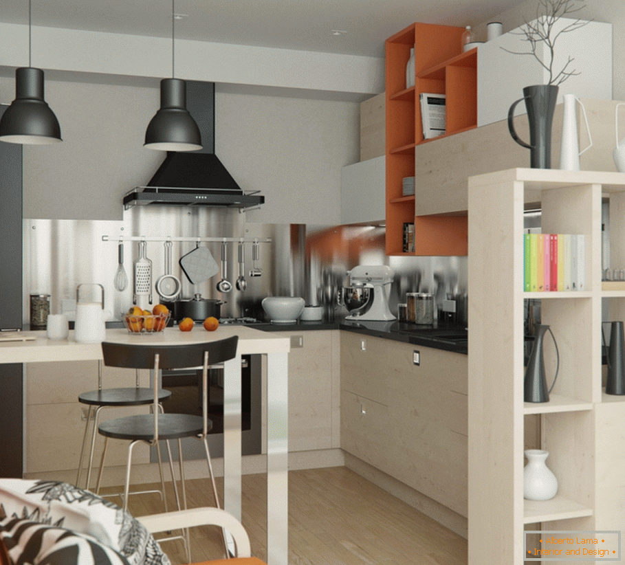 Designový interiér kuchyne
