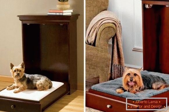Skladacia posteľ pre psa