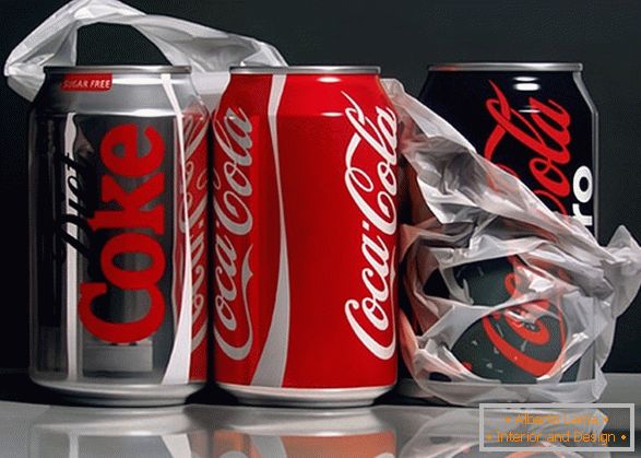 Coca Cola od umelca Pedra Camposa