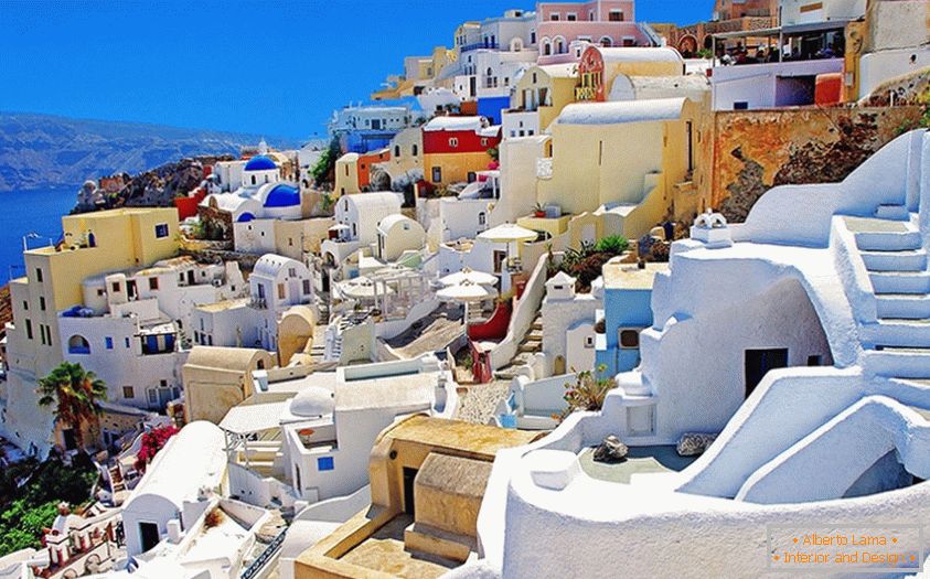 Farebná architektúra Grécka