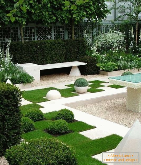 Idea pre štýlovú záhradu