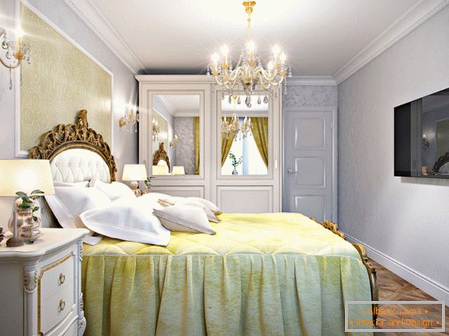 Jeden spálňový apartmán v štýle Provence