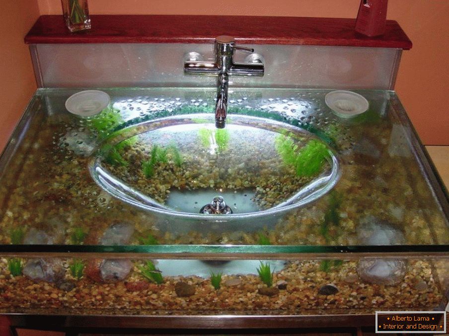 akvárium Sink