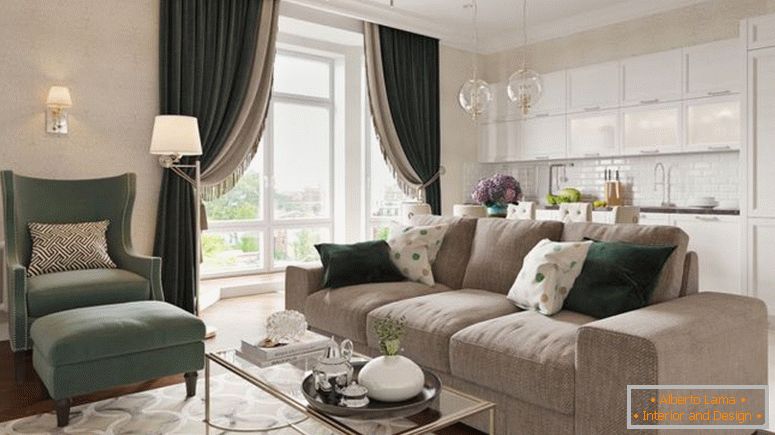 Americký štýl v interiéri - 75 fotiek dizajnových nápadov