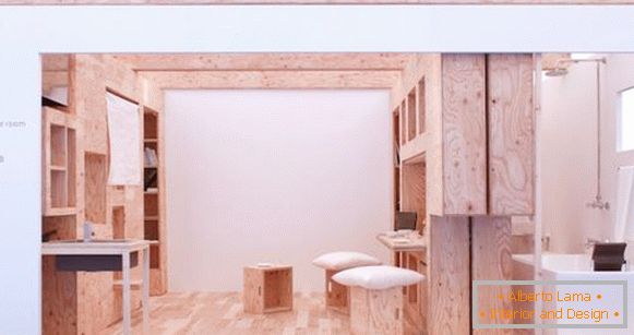 Obývacie izby s transformovateľným nábytkom