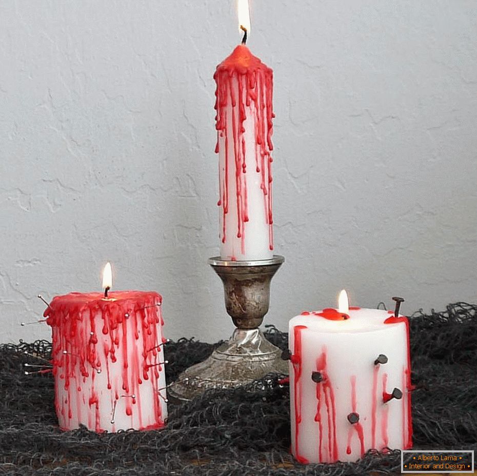 Dekor pre sviečky на Хэллоуин