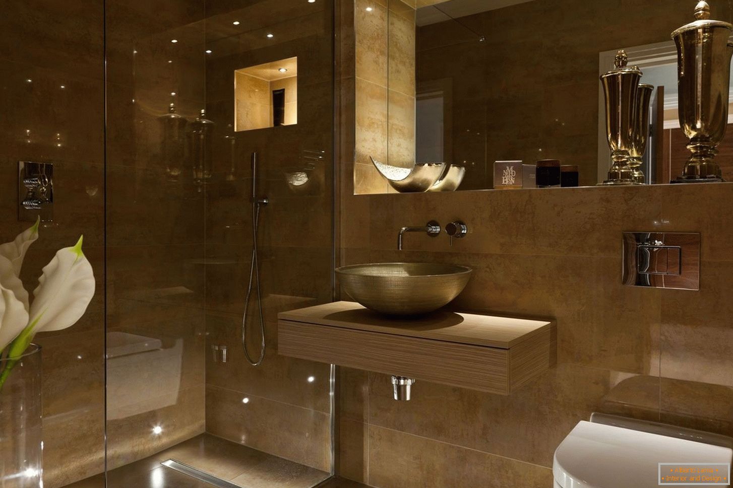 Luxusný interiér kúpeľne