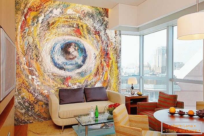 Dekoratívna maľba v interiéri dodá eleganciu interiéru vášho bytu.