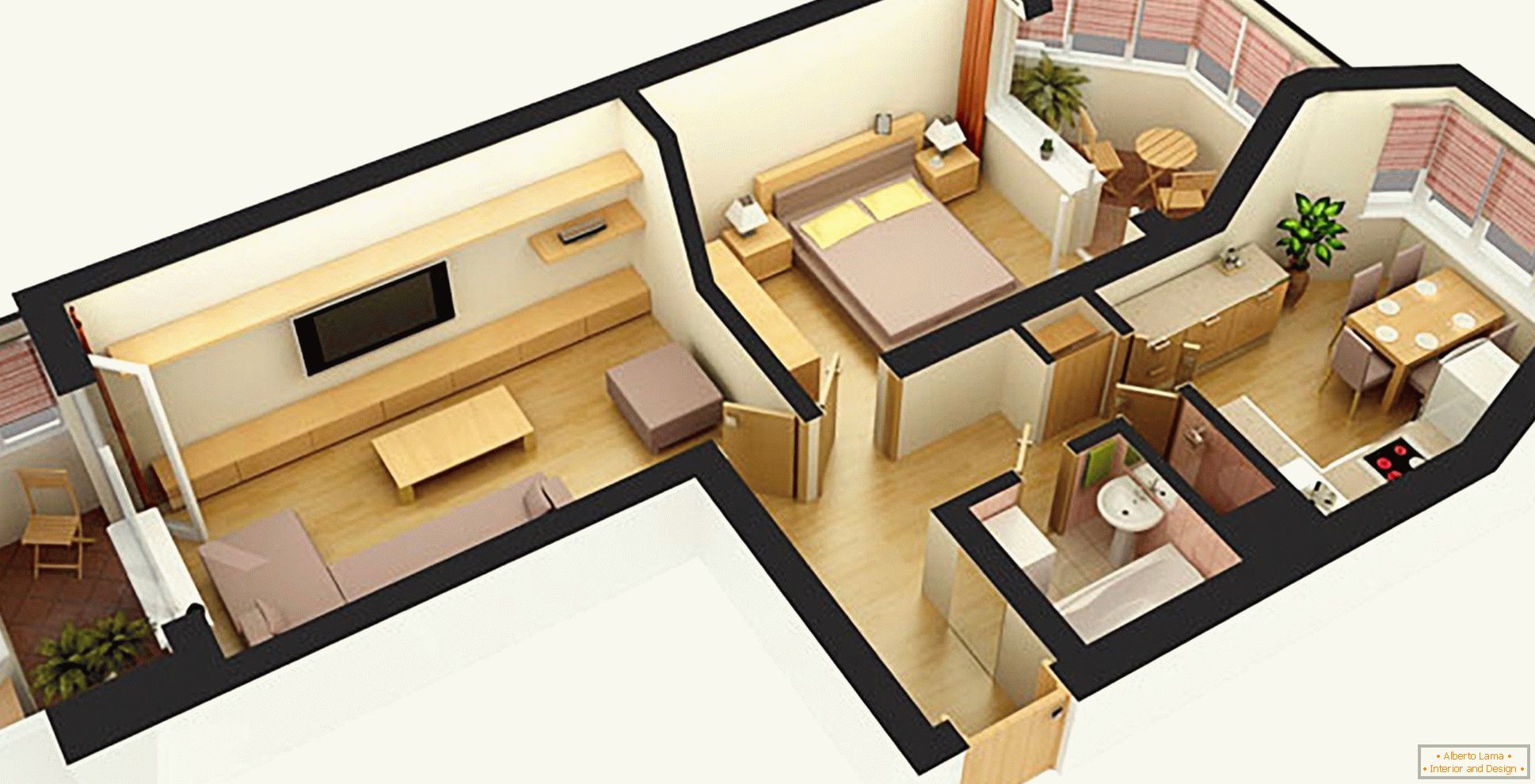 3D bytový projekt