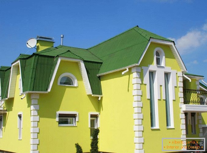 Ako si vybrať farbu fasády domu