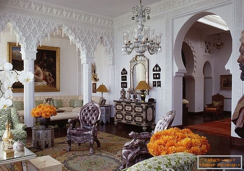 Obývacia izba s elegantným interiérom