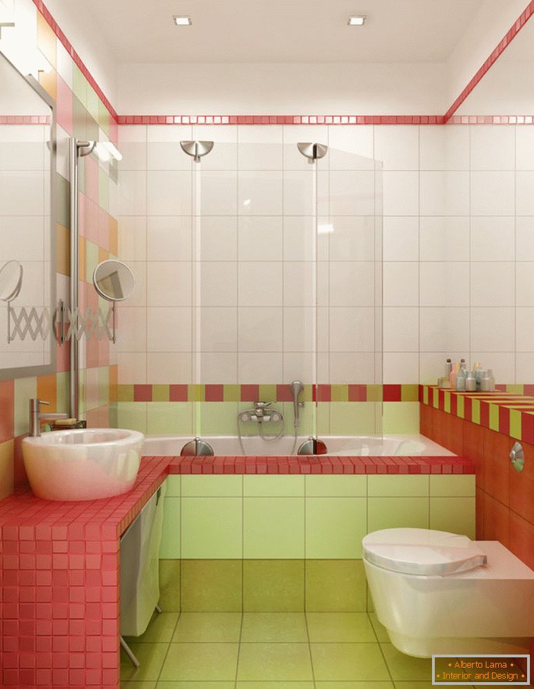 Návrh interiéru kúpeľne
