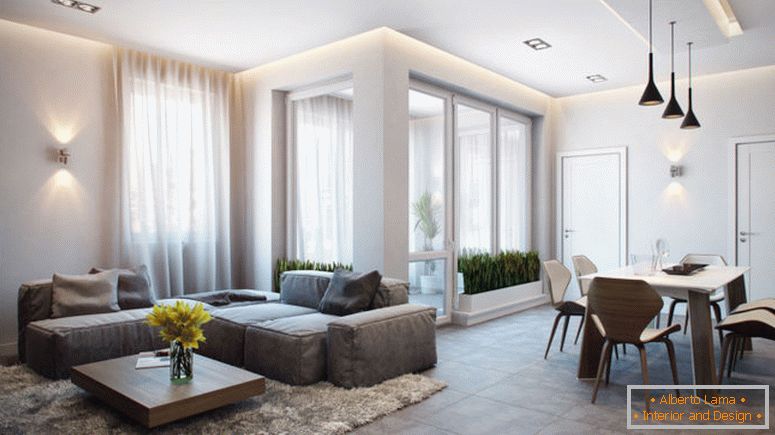 moderný interiér-design-obývacích izieb