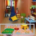Farebný nábytok v detskej izbe