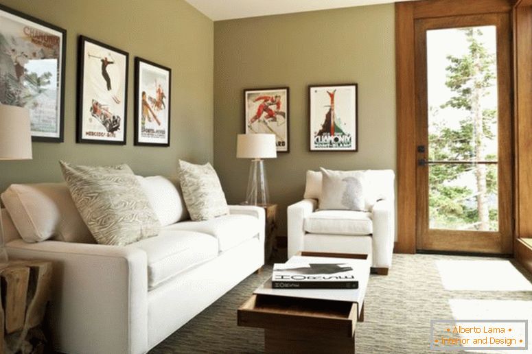 nádherné-béžové-hnedé-drevo-sklo-moderné-dizajn-malé-byty-obývacia izba-arragement-interiér-biely-pohovka-vankúš-stena-obrázok-superher byt-drevené-dvere-dizajn