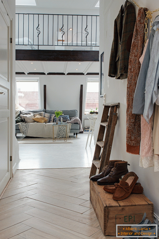 Malý byt v podkroví na 36 metrov štvorcových