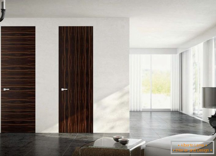 Skryté dvere sú dokonalým nápadom pre exkluzívny dizajn izieb.