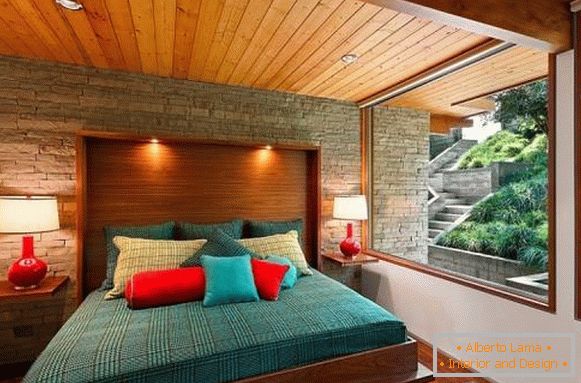 Moderná spálňa v minimalistickom štýle