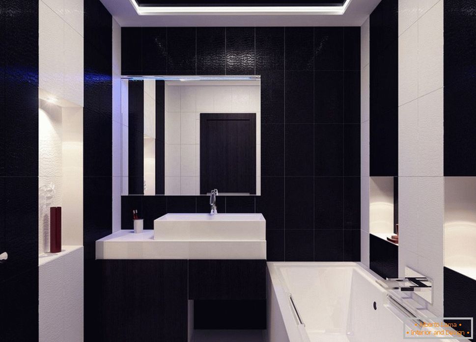Kúpeľňa v štýle minimalizmu