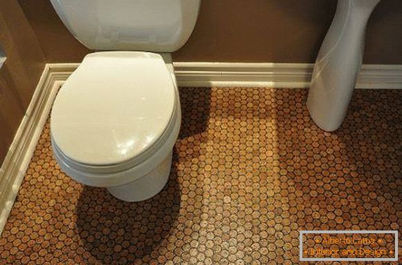Kúpeľňový dizajn s korkovými podlahami