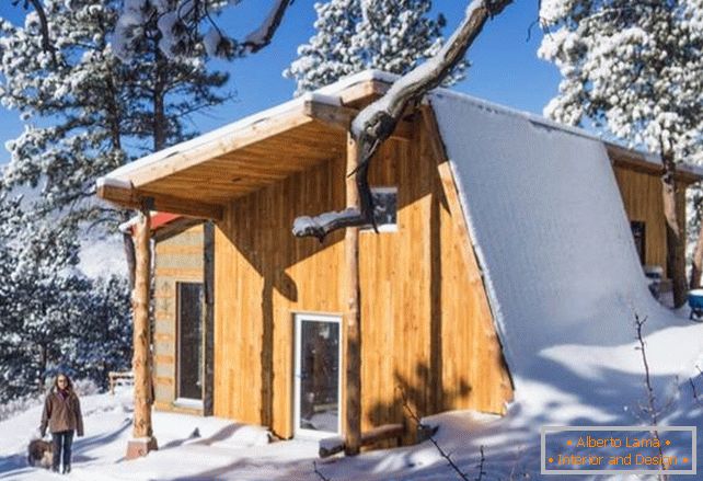 Dom pre chladné podnebie v Colorade