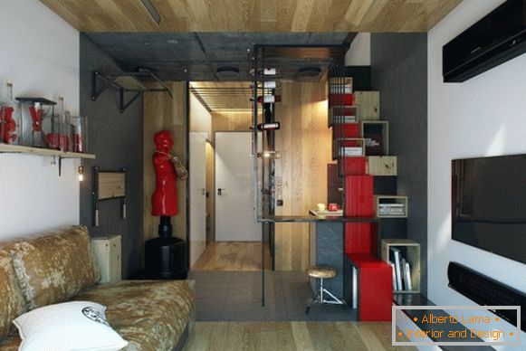 Štýlový apartmánový dizajn izba 18 m² M