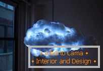 Táto interaktívna cloudová lampa prinesie búrku do vášho domu