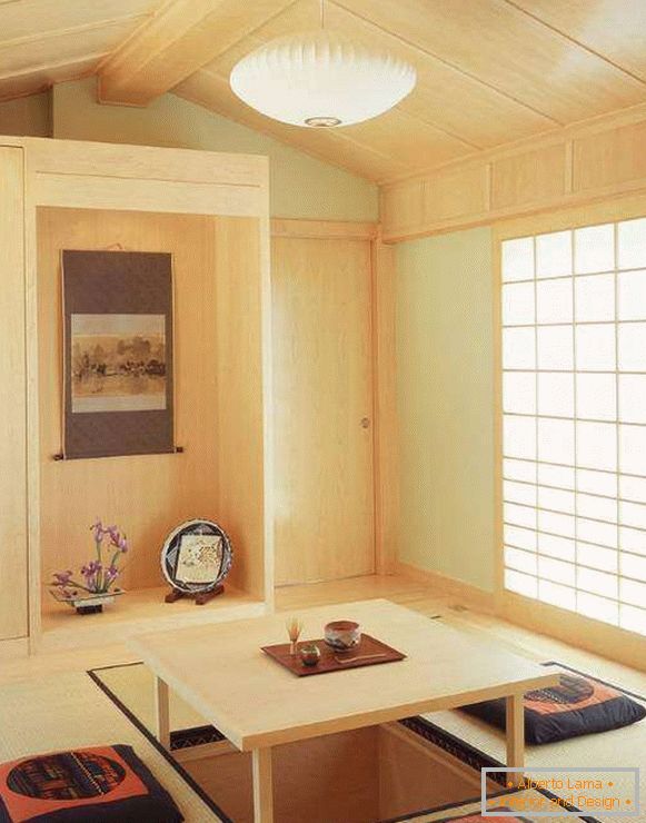 Nezvyčajný interiér - etnický štýl Japonska