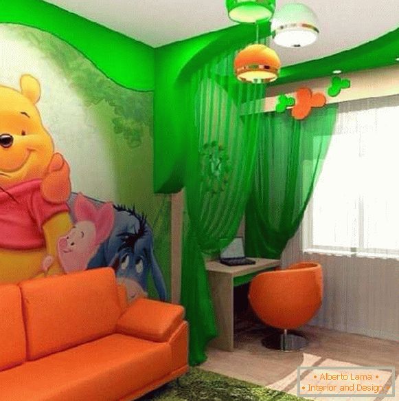 Disney tapety pre detskú izbu, foto 39
