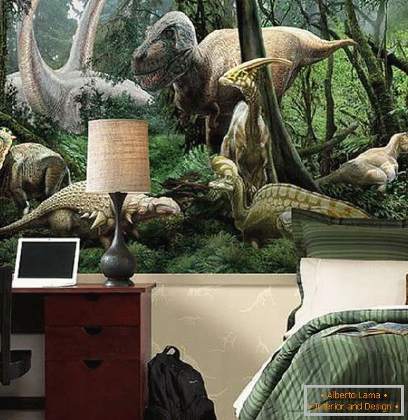 tapety z dinosaura v škôlke, foto 45