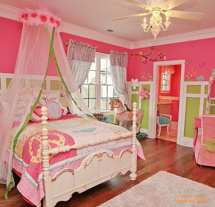 Svetlá, báječná izba pre dieťa.